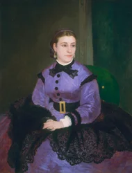 Retrato de Mademoiselle Sicot, 1865